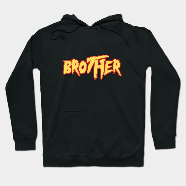 Brother (Red) - Hulk Hogan Hoodie by cheesefries